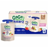 GoGoSqueeZ® YogurtZ Lowfat Strawberry Banana Yogurt Pouches