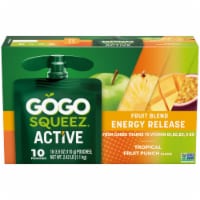 Gogo Squeez® Active Keep Up Tropical Fruit Punch Pouches Perspective: Main