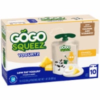 GoGo Squeez® Yogurtz Pineapple Pouches Perspective: Main
