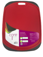 Core Kitchen Dual Grip Large Cutting Board - Assorted