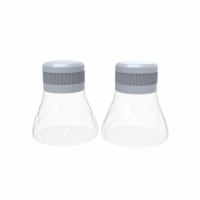 Core Home 6012611 Clear & Gray Silicone & Polypropylene Condiment Container