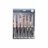 Core Kitchen 6012620 Core Kitchen Stainless Steel Steak Knife Set - 6 Piece