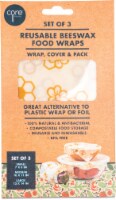 Core Kitchen Reusable Beeswax Food Wraps Perspective: Main