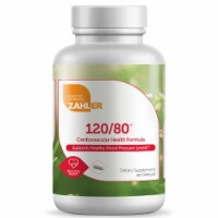 Zahler 120/80 Cardiovascular Health Formula Dietary Supplement Capsules