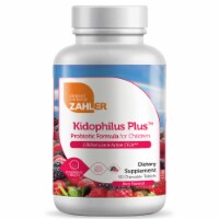Zahler Kidophilus Plus Childrens Probiotic Berry Flavored Chewable Tablets 90 Count