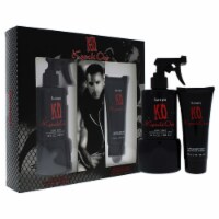 Kanon K.O. Knock Out 10oz Body Spray, 5oz Hair and Body Wash 2 Pc Gift Set