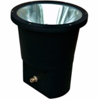 Dabmar Lighting DW1975-B Large Cast Aluminum In-Ground Well Light- Black