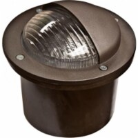 Dabmar Lighting FG326-LED4-BZ 4W & 12V LED PAR36 Fiberglass Convex PC Lens Well Light with Ey
