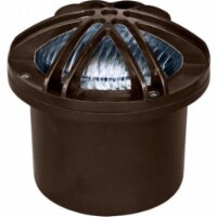 Dabmar Lighting FG327-LED9-BZ 9W & 12V PAR36 Fiberglass Cage Convex PC Lens Well Light with S Perspective: Main