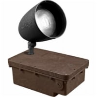 Dabmar Lighting FG-DPR38-B-100MH 120V In-Ground Ballast Box with Black Bullet & PAR38 Lamp