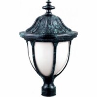 Dabmar Lighting GM552-LED16-VG 16W & 85-265V LED Showcase Post Top Light Fixture - Verde Gree