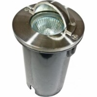 Dabmar Lighting LV625-LED7-SS316 7W & 12V LED MR16 316 Stainless Steel Half Moon Step Light