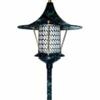 Dabmar Lighting LV-LED106A-VG 2.5W & 12V JC-LED Flair Top Pagoda with 0.5 in. NPT Base - Verd