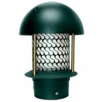Dabmar Lighting LV-LED107B-G 2.5W & 12V JC-LED Round Top Pagoda with 3 in. NPT Base - Green