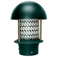 Dabmar Lighting LV-LED107B-G 2.5W & 12V JC-LED Round Top Pagoda with 3 in. NPT Base - Green
