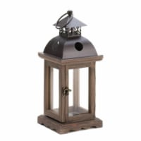Home Locomotion  Rustic Wood Lantern