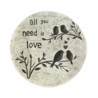 AEWholesale 10017998 All You Need Is Love Garden Stepping Stone