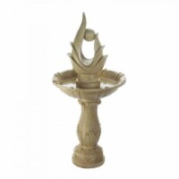 Cascading Fountains 10019039 Unique Sculpture Water Fountain, Blue