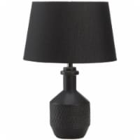 Zingz & Thingz Nikki Chu Ceramic Base Table Lamp in Black