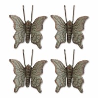Butterfly Cast Iron Pot Hanger Set Of 4