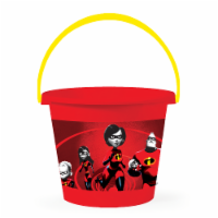 Disney Incredibles Jumbo Easter Bucket - Red/Yellow Perspective: Main