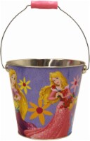 Disney Princess Tin Easter Basket - Purple/Pink - 8 x 8 x 6.6 Inch Perspective: Main