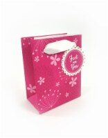 Gift Card Impressions Just For You Mini Gift Bag - Pink Perspective: Main