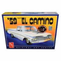 AMT AMT1058 Skill 2 Model Kit 1959 Chevrolet El Camino 2 in 1 Kit with Original Art Series 1