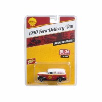 Johnny Lightning JLCP7016 1940 Ford Delivery Van Shell 1 by 64 Diecast Model Car