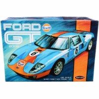 Skill 2 Snap Model Kit 2006 Ford GT \Gulf Oil\ 1/25 Scale Model by Polar Lights