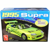 AMT AMT1101M Skill 2 Model Kit 1995 Toyota Supra Convertible 1 by 25 Scale Model Car