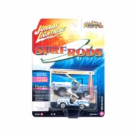 Johnny Lightning JLSF008-JLCP7099 1966 Ford Bronco Car with Surf Board Designs Street Freaks