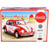 Skill 3 Snap Model Kit Volkswagen Beetle \Coca-Cola\ 1/25 Scale Model by Polar Lights