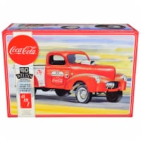 AMT AMT1145M Skill 3 Model Kit 1940 Willys Gasser Pickup Truck Coca-Cola 1 by 25 Scale Model