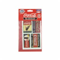 Classic Metal Works 20246 1940s Thru 1960s Coca-Cola Building Signs Decals for 1 by 87 HO Sca