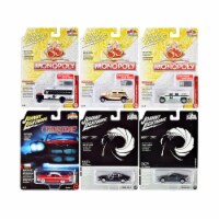 Johnny Lightning JLPC001 Pop Culture 2020 Cars Release 1.16 4 Diecast Model Cars - Set of 6