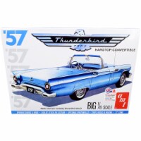 AMT AMT1206 Skill 3 Model Kit 1957 Ford Thunderbird Convertible 2-in-1 Kit 1 by 16 Scale Mode