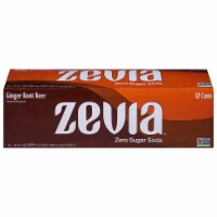 Zevia® Ginger Root Beer Soda Cans