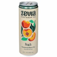 Zevia Organic Peach Sweetened Black Tea