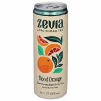 Zevia Organic Blood Orange Sweetened Earl Grey Tea Perspective: Main