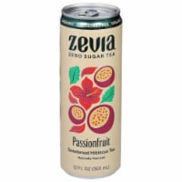 Zevia® Organic Caffeine Free Passionfruit Sweetened Hibiscus Tea Perspective: Main