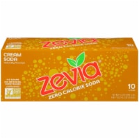 Zevia Cream Soda Zero Calorie Soda Perspective: Main