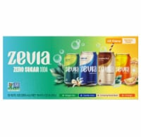 Zevia® Zero Sugar Soda Cans Variety Pack