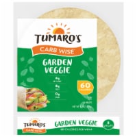 Tumaro's™ Low Carb Garden Vegetable Tortilla Wraps