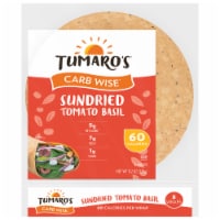 Tumaro's® Sun-Dried Tomato Basil Low Carb Flour Tortillas