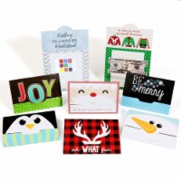 Big Dot of Happiness Assorted Holiday Cards - Christmas Money & Gift Card Holders - Set of 8