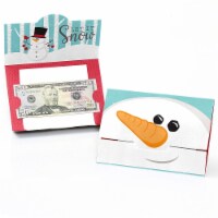 Big Dot of Happiness Let It Snow Snowman Holiday & Christmas Money & Gift Card Holders 8 Ct