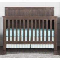 Foundations F33101.58 Calder Convertible Crib - Brushed Truffle, 55.5 x 30.2 x 44.7 in.