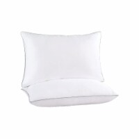 Queen Piped Pillow Set