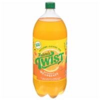 Nature's Twist Orangeade Caffeine Free Drink Bottle Perspective: Main